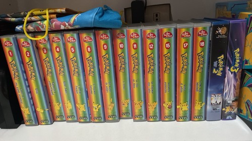 Vhs pokemon videocassette - vhs,
