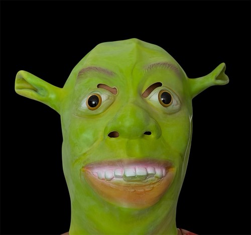 Shrek maschera lattice - shrek,