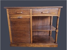OAK OFFICE SHUTTER DESK 20TH