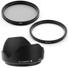 Filtri copriobiettivo 67 mm,CPL,MCUV per reflex Canon EOS 7D 50D 60D 600D T3i 18-135 mm