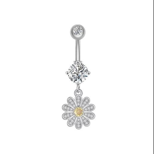 Piercing ombelico curvo in - a,