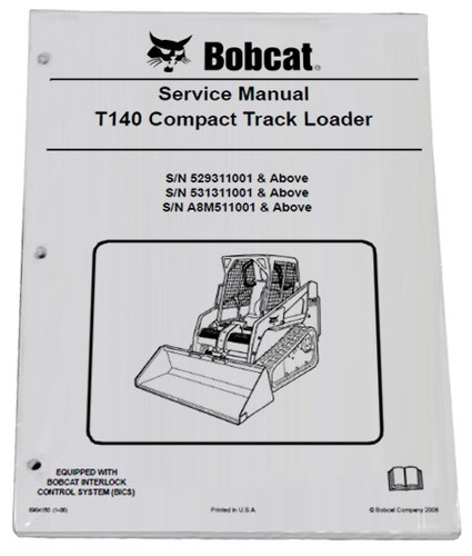 Bobcat t140 track loader - bobcat,