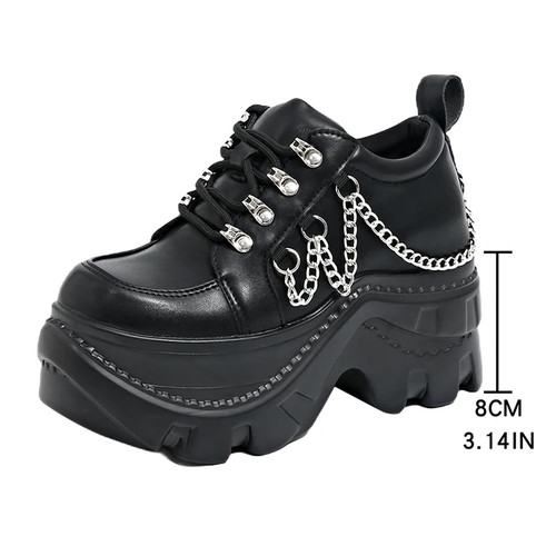 Sneakers gothic punk - gothic, chunky