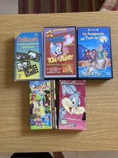 Lotto Video Cassette VHS Vintage Di Cartoni Animati