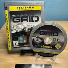 RACEDRIVER GRID Sony Ps3 Playstation 3 Videogioco Italiano PAL ITA PLATINUM