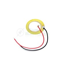 2 Pezzi Trasduttore 27mm piezo piezoelettrico con cavi