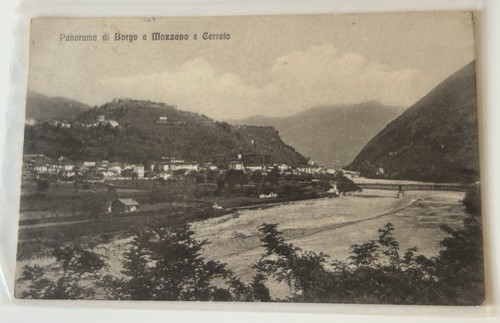 Cartolina borgo mozzano e - mozzano,