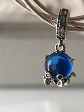 Charm Pandora Polpo In Vetro Di Murano