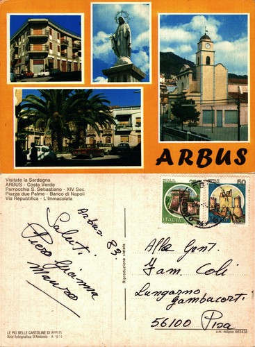 Arbus cagliari vedutine - cagliari,