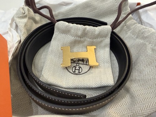 Authentic hermès reversible - authentic,