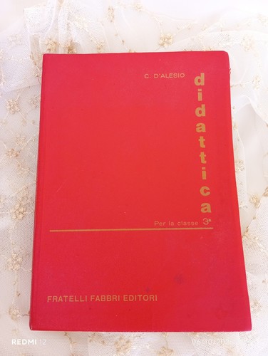 Libro vintage didattica - libro,