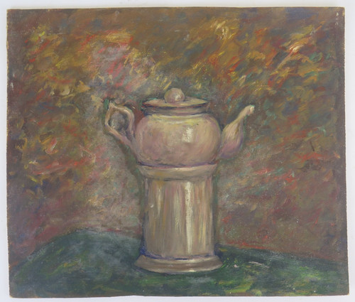 Dipinto olio natura morta - olio,