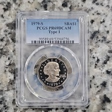 1979-S Susan B Anthony moneta