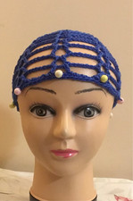 Cappellino cotone blu