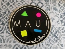 Adesivo Maui And Sons Grande Vintage