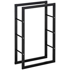 HOMCOM Porta Legna da Esterno