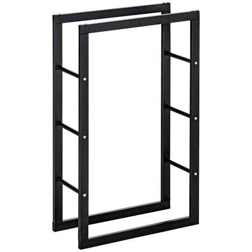 Homcom porta legna esterno - porta,
