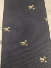 Cravatta RAM vintage uomo blu