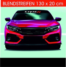 Adesivi strisce anabbaglianti Honda CivicType R tuning adesivi parabrezza sticker