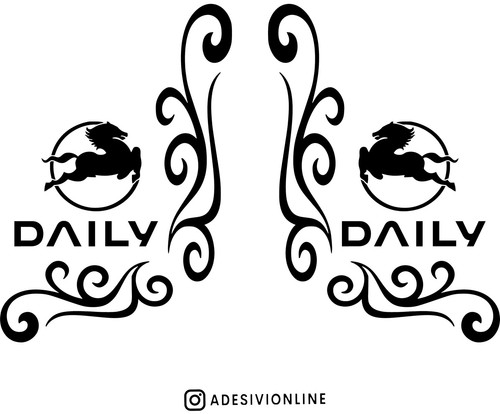 Adesivo pretagliato coppia dx - ,