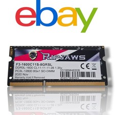 💾 G.SKILL Ripjaws 8 GB RAM