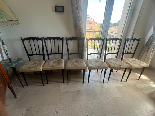 Sedie vintage legno - in, difetti