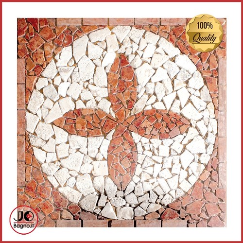 Rosone mosaico fatto mano - rosone,