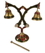 DOPPIA CAMPANA GONG IN OTTONE