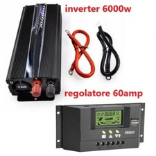 INVERTER 6000W CON REGOLATORE