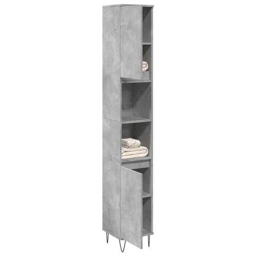 Armadietto bagno grigio - bagno,