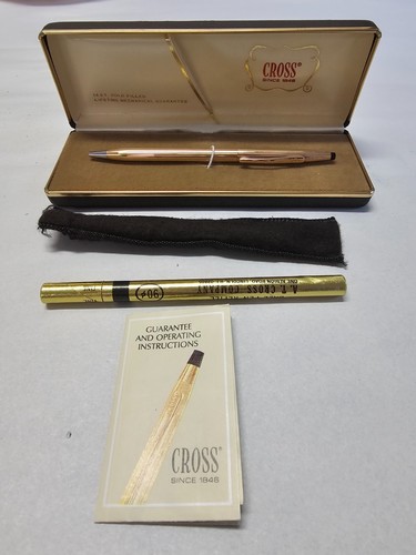 Cross 1975 14k gold - cross, pen