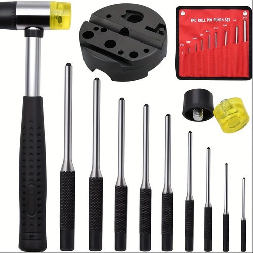 Roll pin punch - roll, set