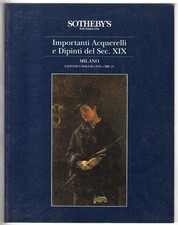 SOTHEBY'S. MILANO. ACQUERELLI