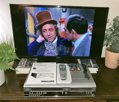 Philips dvdr600vr dvd vcr - dvd, vhs
