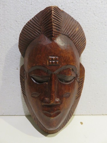 Vecchia maschera africana - vecchia,