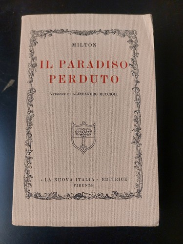 Milton paradiso perduto la - paradiso,