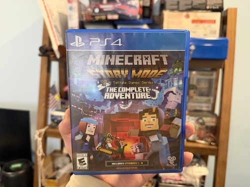 Ps4 minecraft story mode usato - story,