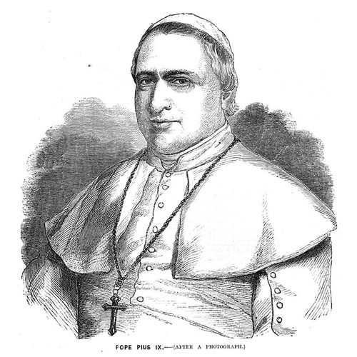 Papa pio stampa - pio, ix