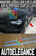 AUDI A5 RESTYLING 2012-2015 SLINE SPOILER MINIGONNE LATERALI SOTTOPORTA