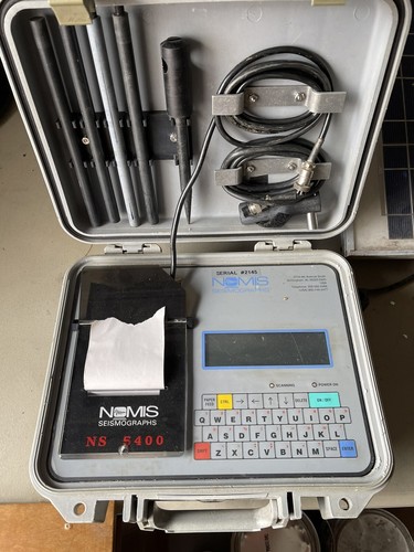 Nomis 5400 sismografo - nomis, ns