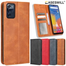 Custodia porta carte portafoglio pelle ZMAX 5G cellulare consumatore + protezione schermo