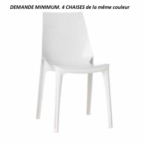 Chaise modèle vanity couleur - chaise, vanity,