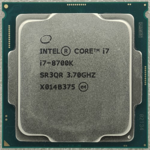 Intel core 8700k - intel,