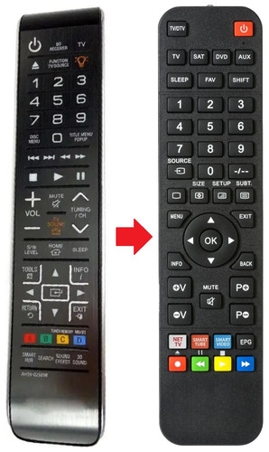 Telecomando adatto per samsung - telecomando,