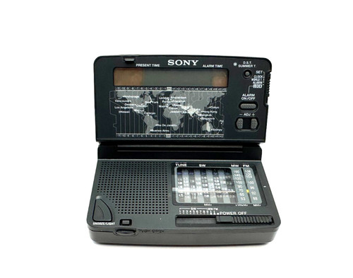 Sony icf sw12 world time - sony, 11