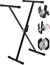 Supporto Stand Portatile X Tastiera Pianola Stand Regolabile a 5 Livelli