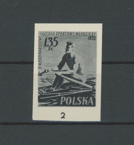 Polonia stampa nera - nera, 1958