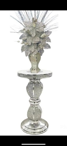 Tavolo vaso argento - e, con