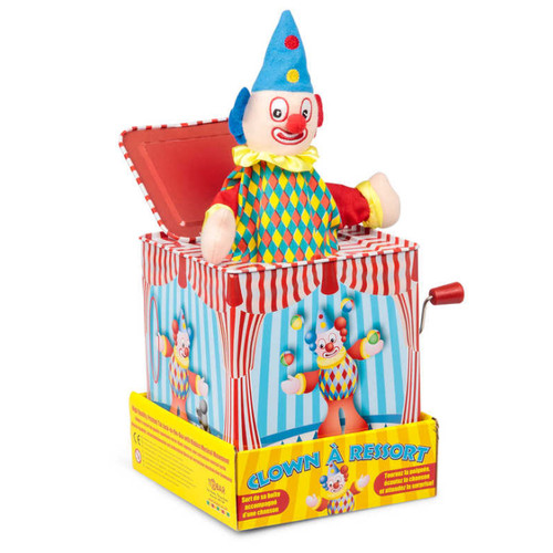 Clown jack nella scatola - nella,