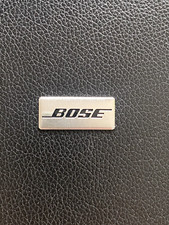 2 X BOSE ALLUMINIO BADGE